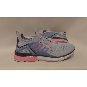 RBX Womens Light Blue & Pink Lightweight Knit Running Shoes Sneakers Size 8